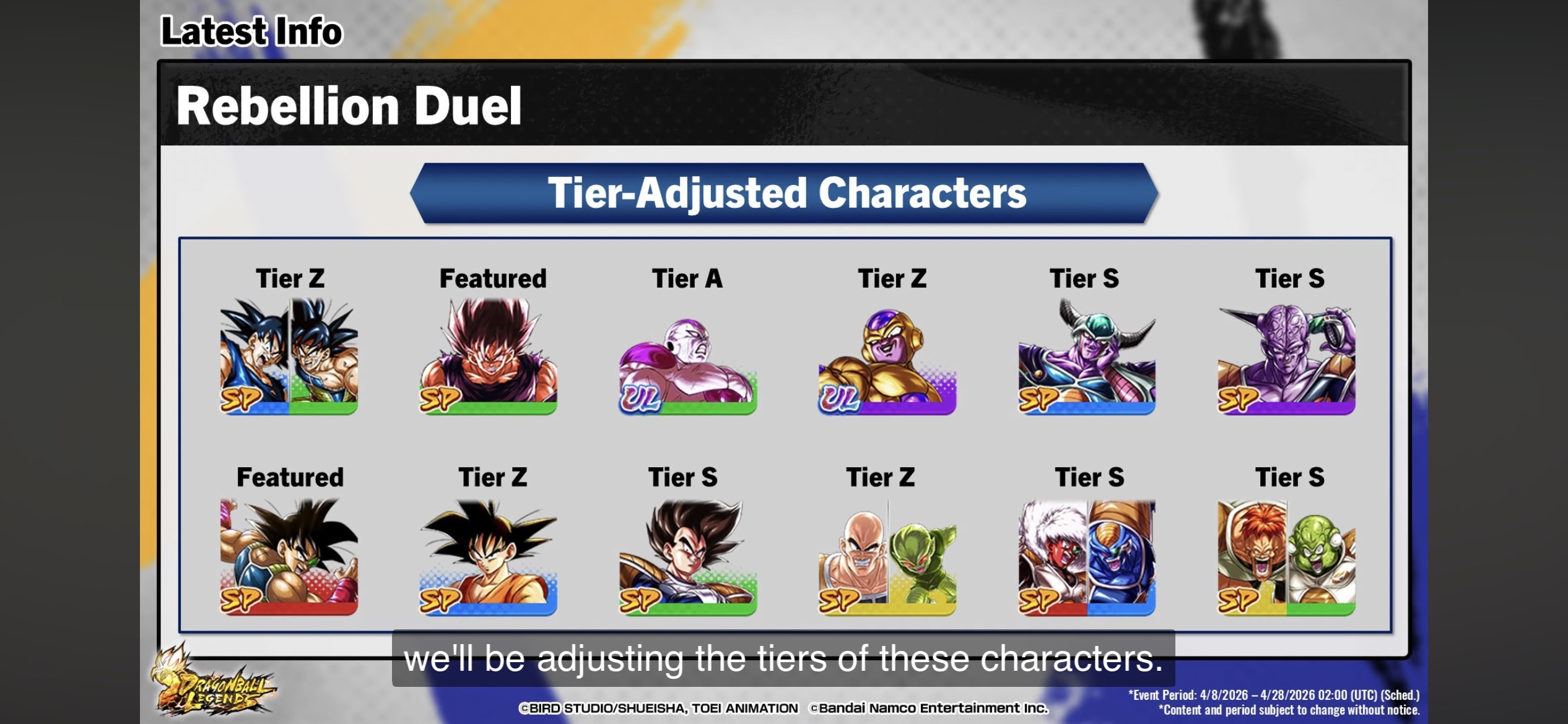 __LES NOUVEAUX PERSOS EN TIERS PVP__
