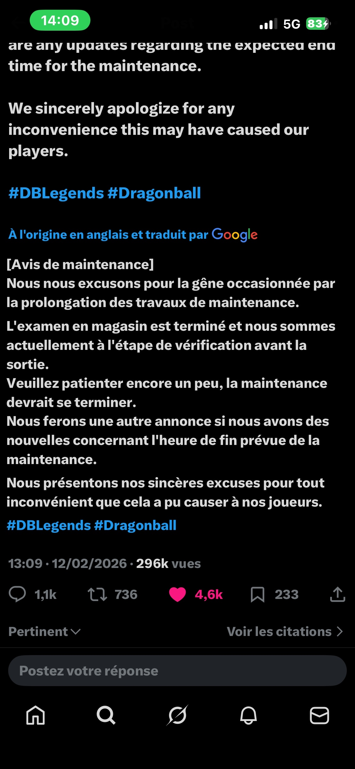 MAINTENANCE BALL LEGEND (P2)