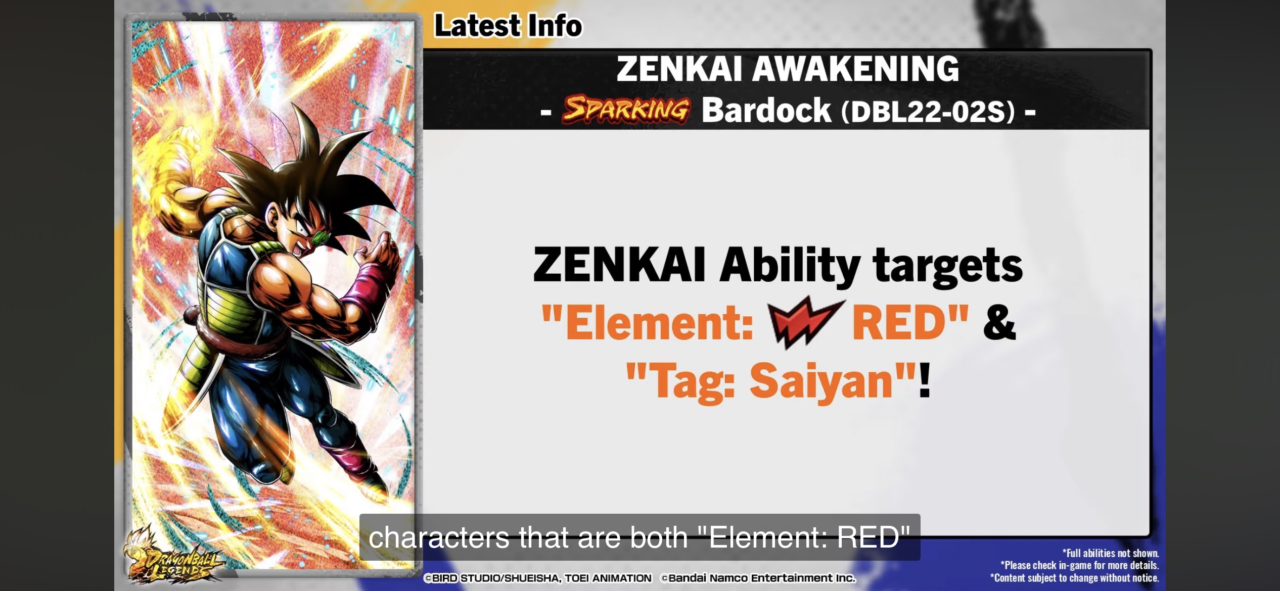 __ZENKAI DE BARDOCK ROUGE__