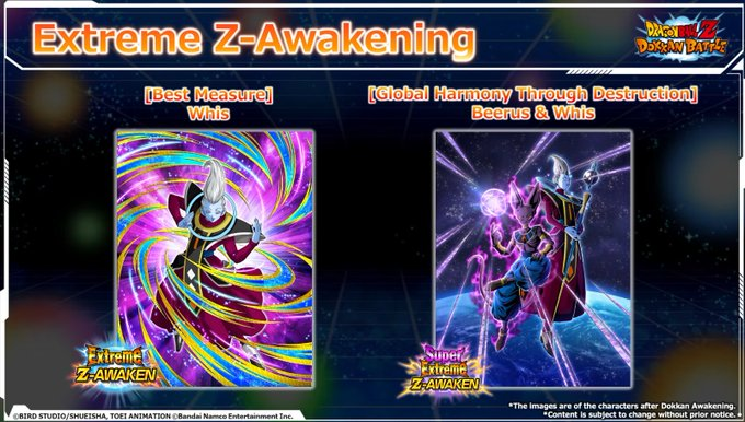 Le ZTUr de whis, et super ZLr de Whis/beerus qui arrivent