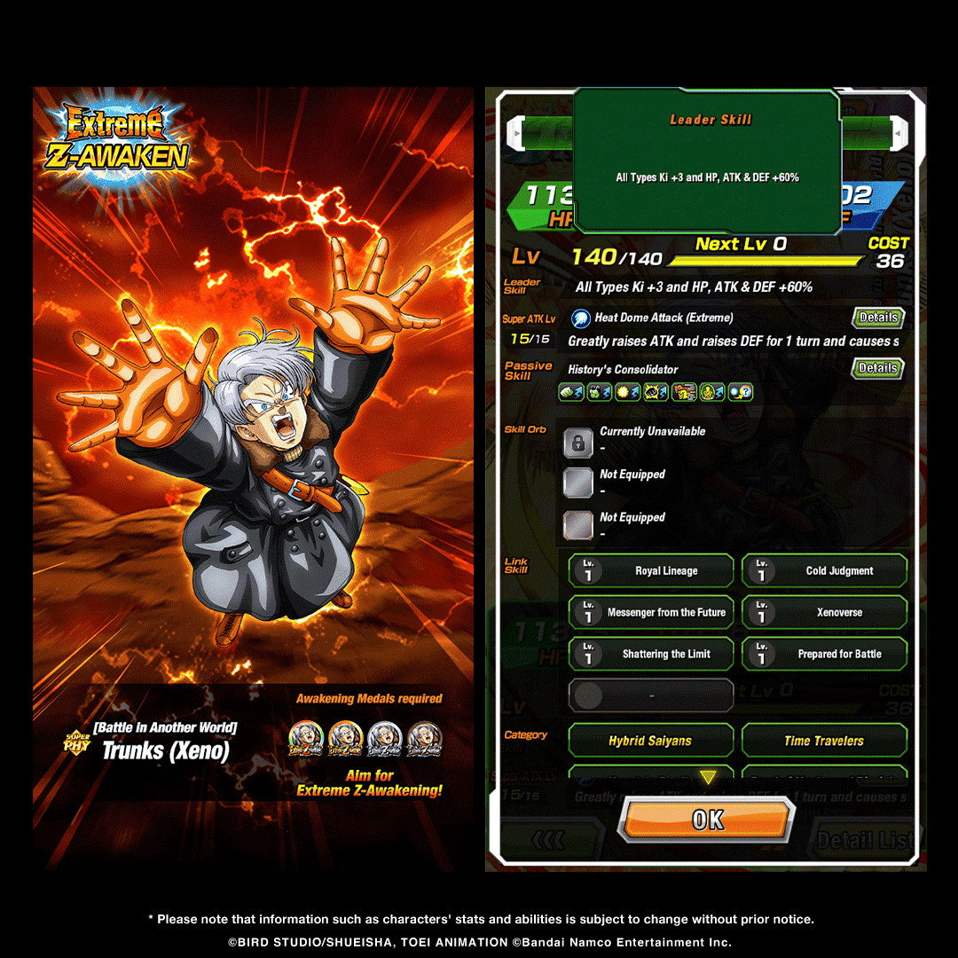 ZTUR de Trunks (Xeno)