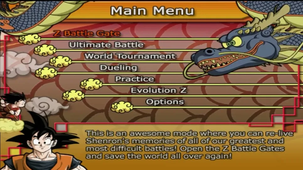 Budokai Tenkaichi — capture